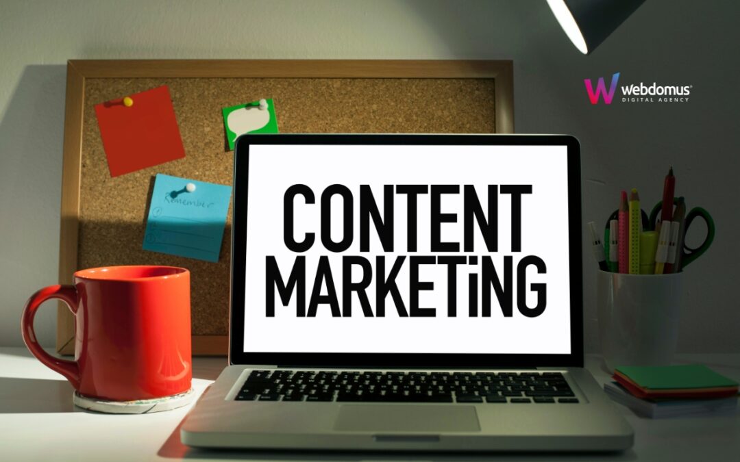 Copertina articolo: 4 motivi per avere una strategia content marketing 2025 con icone digitali e grafica moderna