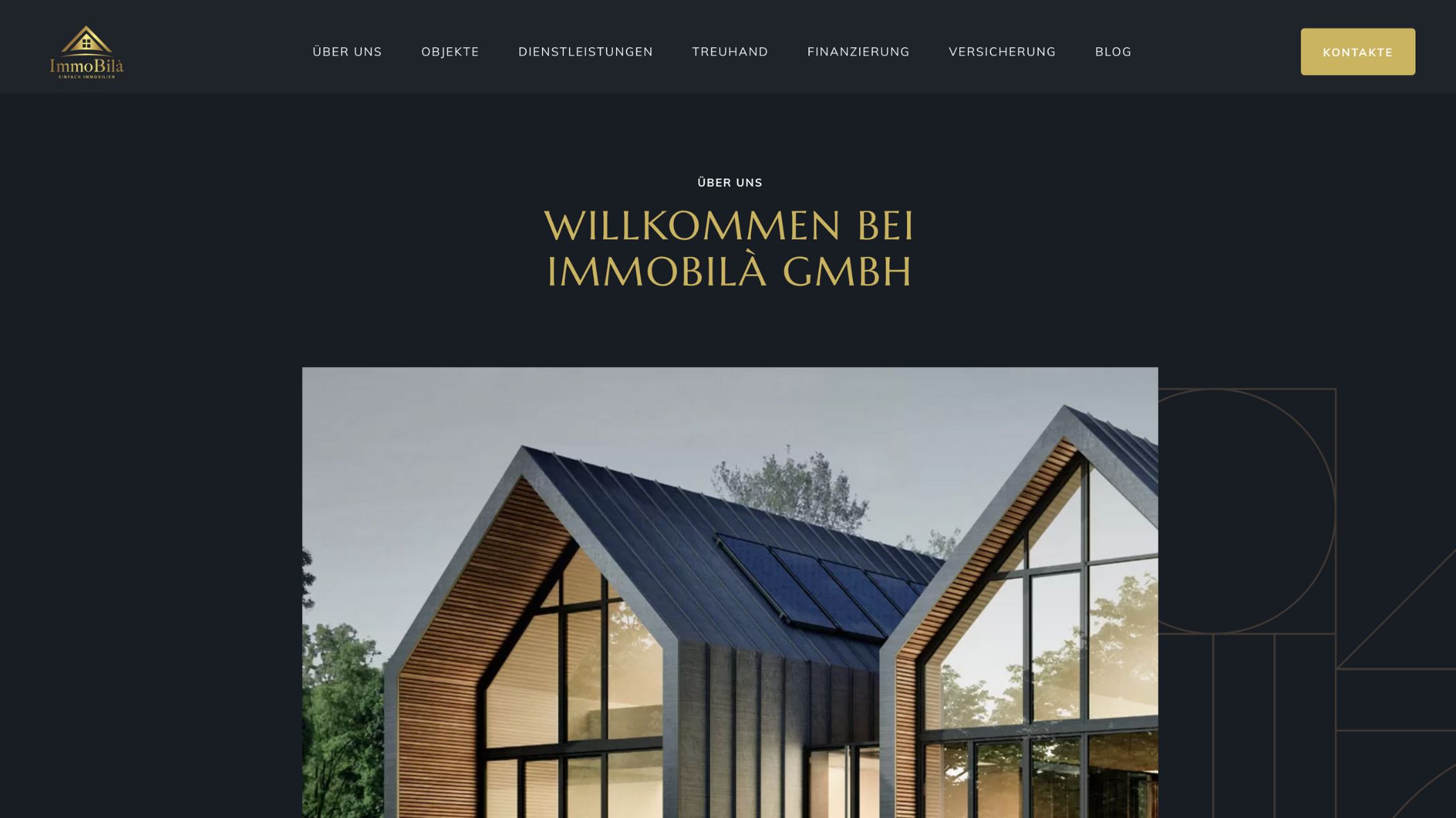 Realizzazione_sito_Immobilà Agenzia immobiliare in Svizzera, con servizi di consulenza personalizzata per la compravendita e affitto di immobili.