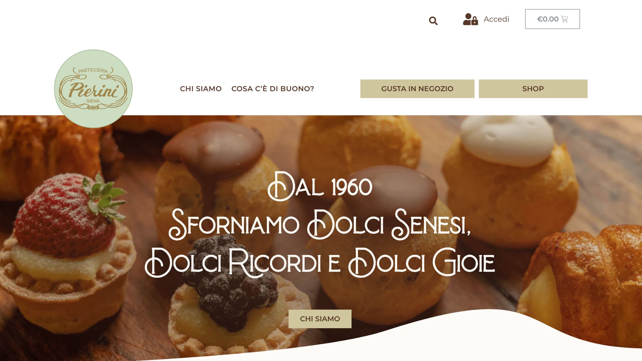 Realizzazione_sito_web_Pasticceria_Pierini pasticceria pierini - siena