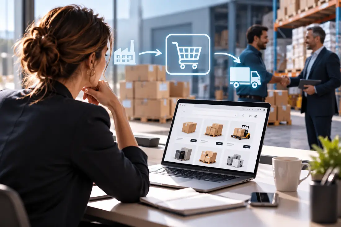 E-commerce B2B per aziende e ordini online